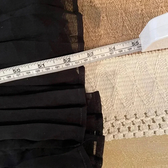 NWTS.‎ Sans Souci strapless pleated chiffon dress - Picture 11 of 12